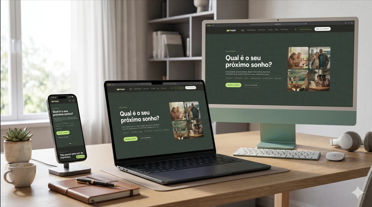 Mappi — projeto de Websites da Oneck