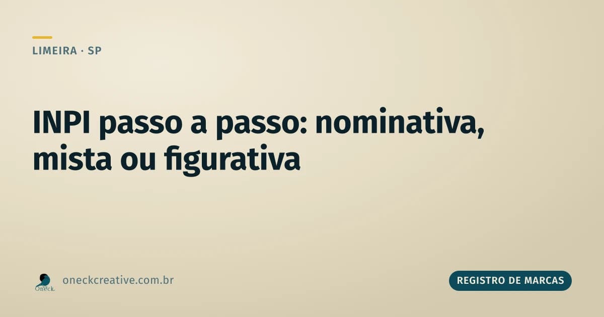 Como registrar uma marca no INPI passo a passo: nominativa, figurativa ou mista