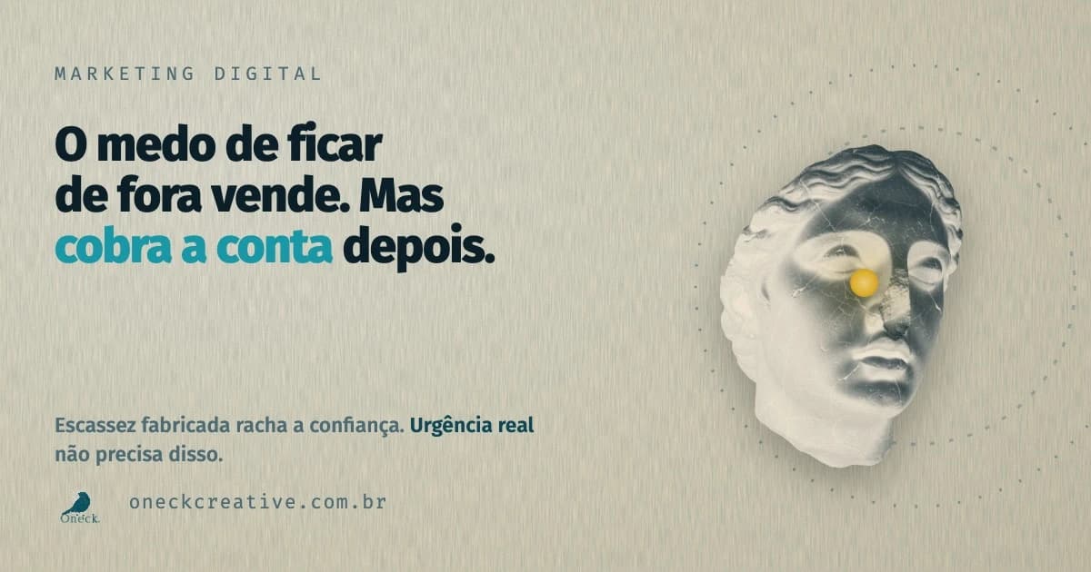FOMO marketing: o medo de ficar de fora vende, mas cobra a conta depois