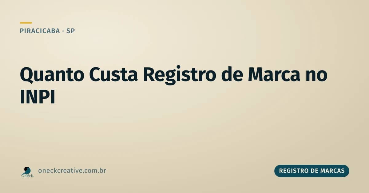 Quanto custa registro de marca no INPI quando o negócio tem mais de uma linha