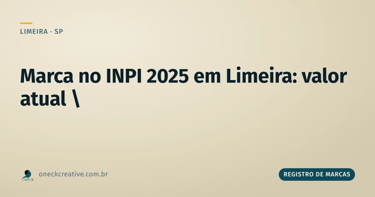 Quanto custa registrar uma marca no INPI em 2025, atualizado