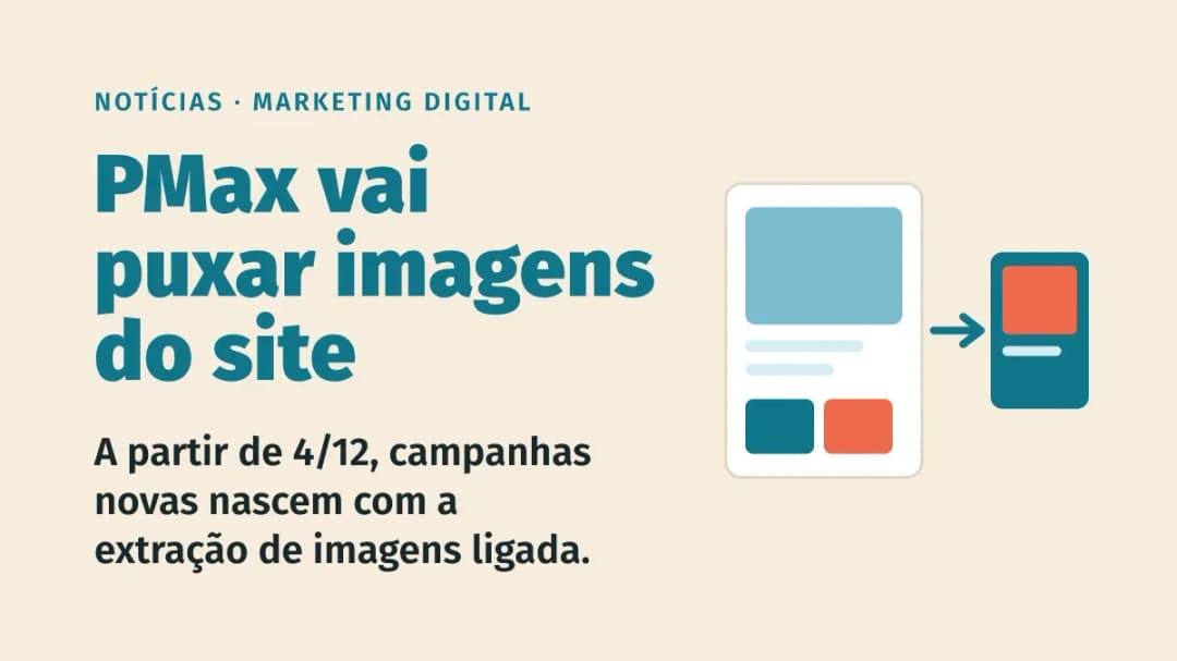 Performance Max: Google liga a extração de imagens por padrão a partir de 4/12