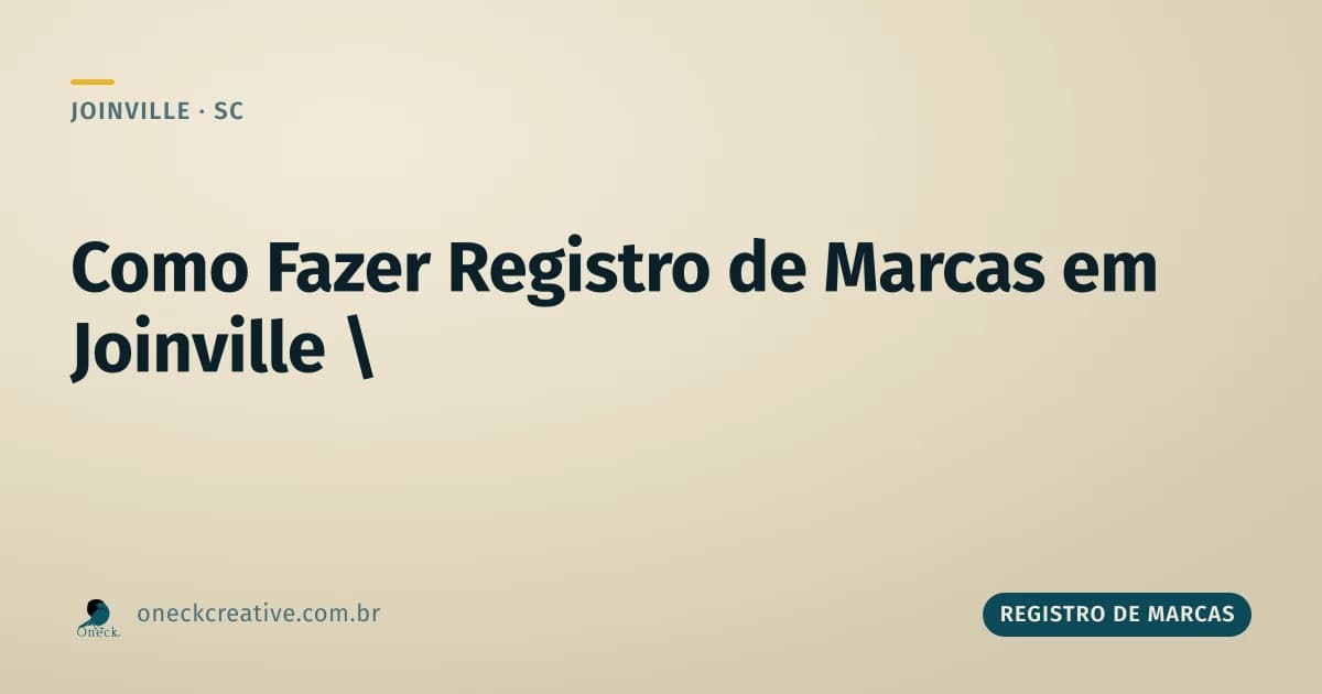 Como fazer registro de marcas em Joinville: quando é mais de uma