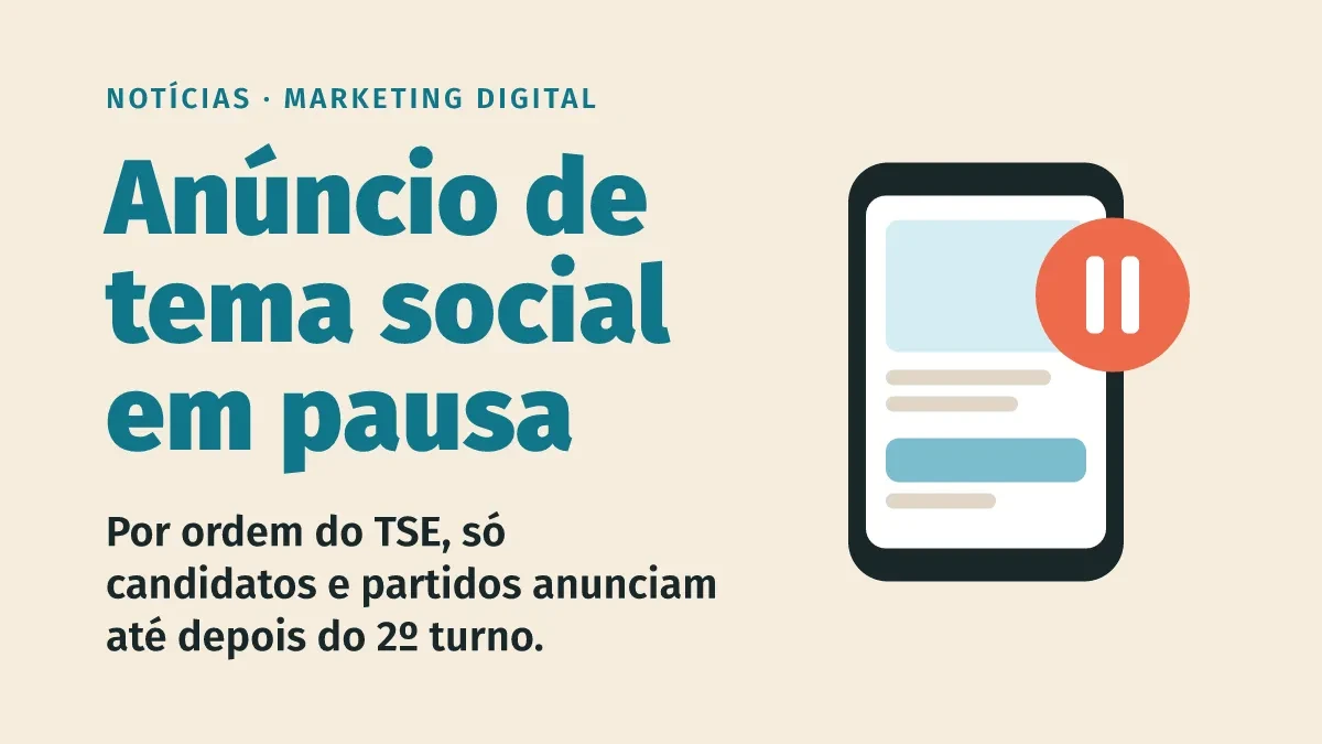 Meta bloqueia anúncios de temas sociais no Brasil até depois do segundo turno