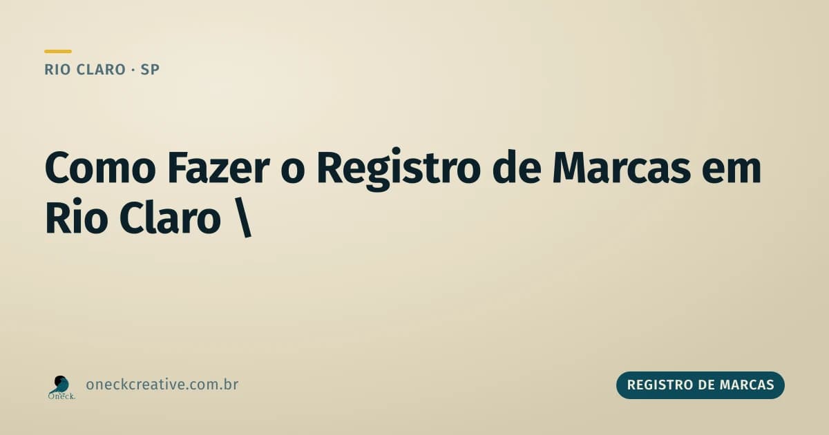 Como fazer o registro de marcas em Rio Claro quando sua empresa tem mais de uma linha