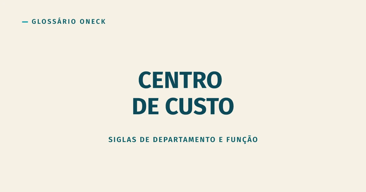 Centro de Custo: o Rótulo Contábil que Vira Arma Política Dentro da Empresa