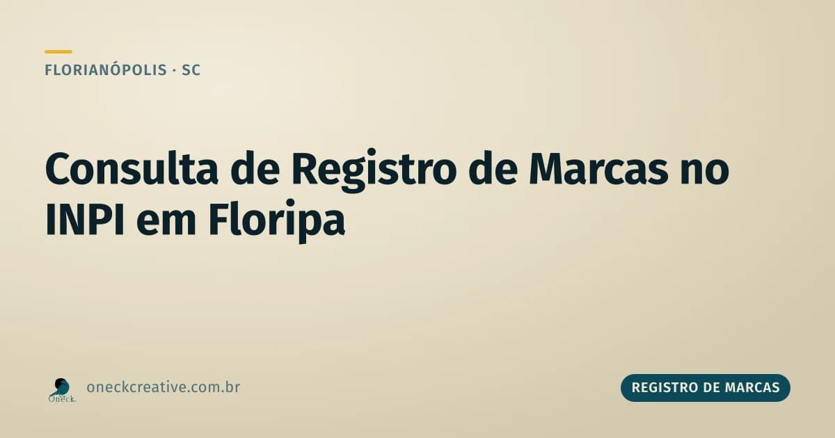 Consulta de registro de marcas no INPI em Florianópolis: o que é e onde fazer